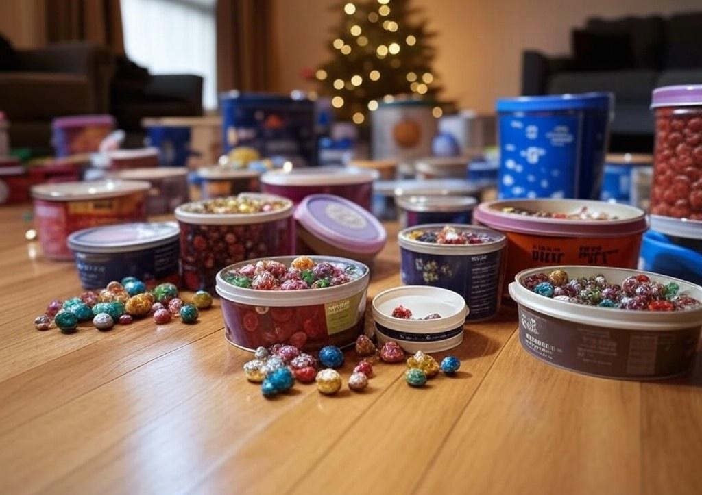 confectionery tubs mess